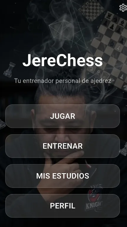 Captura de JereChess: Inicio